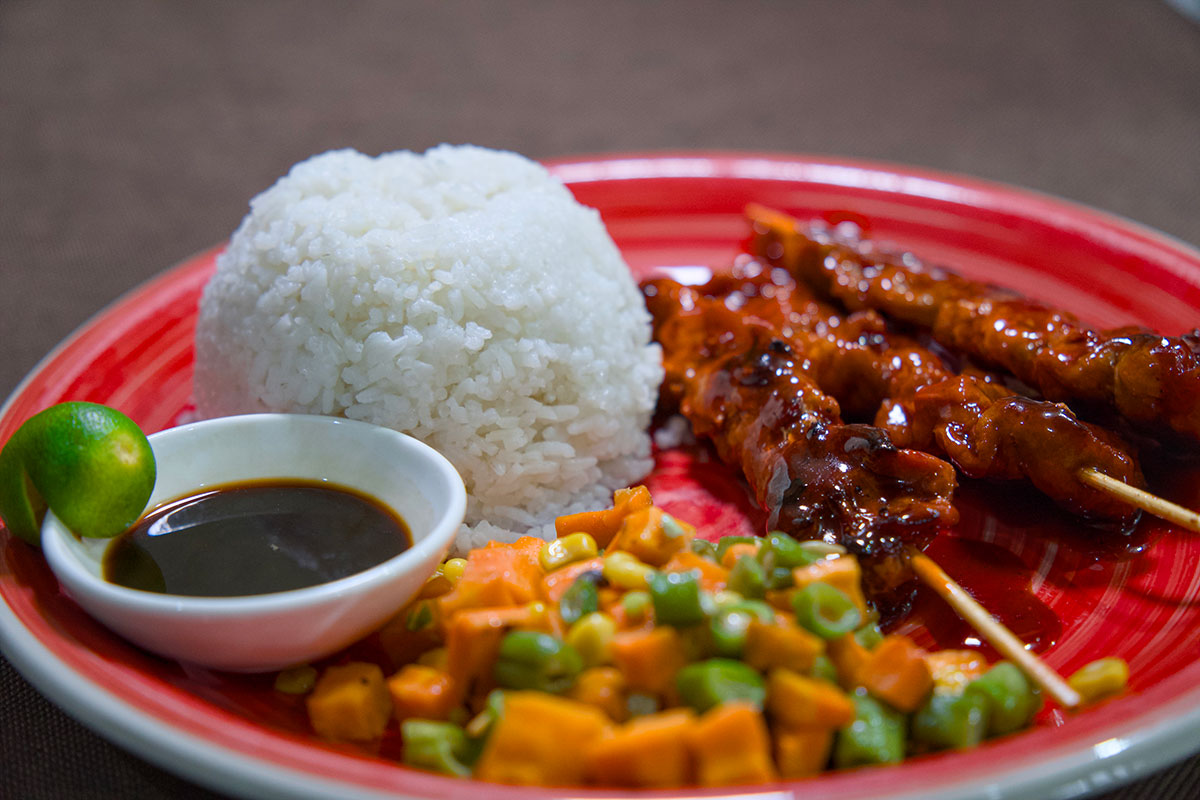 Beloved classic Filipino dish, smoky, juicy, and tender meat, Grilled Pork Belly